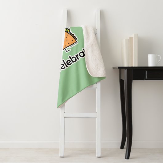 タコスの火曜日の貝のチーズメキシコ人の食糧 シェルパブランケット (インサイチュ)