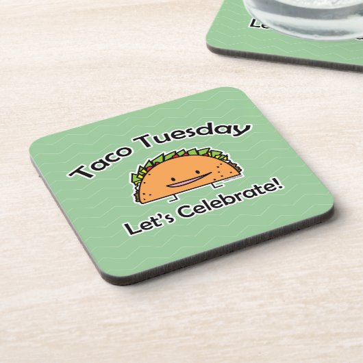 タコスの火曜日の貝のチーズメキシコ食糧トーティーヤ コースター (左側)