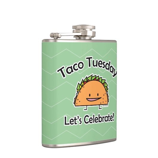 タコスの火曜日の貝のチーズメキシコ食糧トーティーヤ フラスク (右)