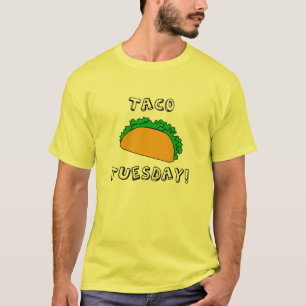 タコスの火曜日のTシャツ Tシャツ