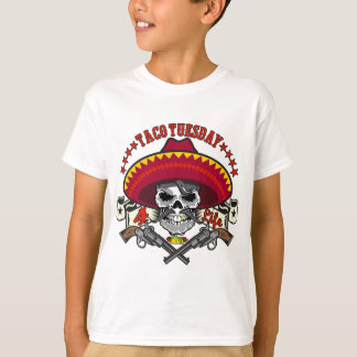 タコスの火曜日4の生命 Tシャツ