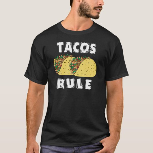タコスの規則のTシャツ Tシャツ (正面)