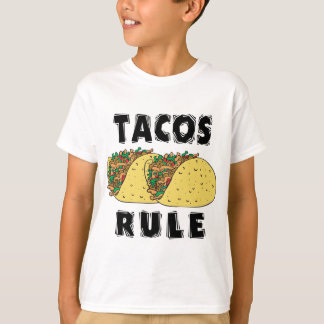 タコスの規則はTシャツをからかいます Tシャツ