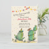 タコスの「一続きパーティの招待状 招待状 (スタンド正面)