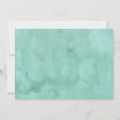 タコスの「一続き愛カップルのシャワーの招待状 招待状 (裏面)