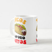 タコスはバトスより大切 コーヒーマグカップ (正面左)
