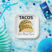 タコスもう1回メキシコ料理タコスパーティー ペーパープレート (パーティー)