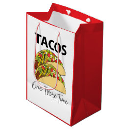タコスもう1回メキシコ料理タコス ミディアムペーパーバッグ
