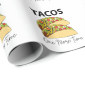 タコスもう1回メキシコ料理タコス ラッピングペーパー (ロールコーナー)