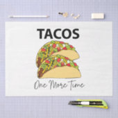 タコスもう1回メキシコ料理タコス 薄葉紙 (クラフト)
