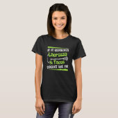 タコスもしラクロス選手を含む Tシャツ (正面フル)