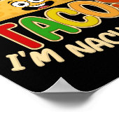 タコスもし好きじゃないよ俺はナチタイプのタコ恋人 ポスター (角)