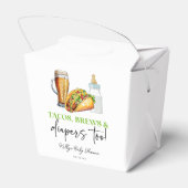 タコスもオムツも!赤ちゃんシャワー フェイバーボックス (裏面サイド)