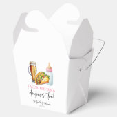 タコスもオムツも!赤ちゃんシャワー フェイバーボックス (オープン)