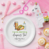 タコスもオムツも!赤ちゃんシャワー ペーパープレート (パーティー)