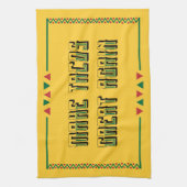 タコスを再素晴らし作する キッチンタオル (縦)