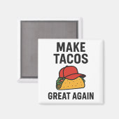 タコスを再素晴らし作する マグネット (正面/裏面)