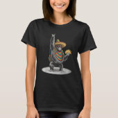 タコスを持つゴリラ Tシャツ (正面)