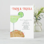 タコスアンドテキラマルガリータ婚約パーティ 招待状 (スタンド正面)