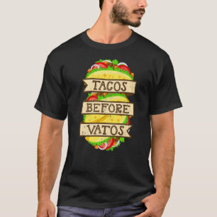 タコスウィーンバトスバレンタインデータコ Tシャツ