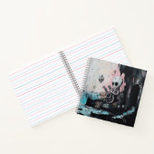 タコスカルタロットOracle Cards Witchy AI Art ノートブック (内部)