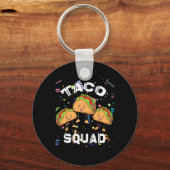 タコスクワッドメキシコパーティー恋人Cinco De Mayo Crew キーホルダー (正面)
