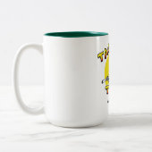 タコスタコス15ozマグカップ ツートーンマグカップ (左)