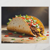 タコスチルライフスクラップブック紙 (裏面)