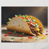 タコスチルライフスクラップブック紙 (正面)