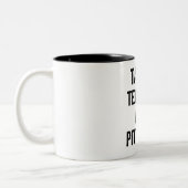 タコステキラとピットブル ツートーンマグカップ (左)