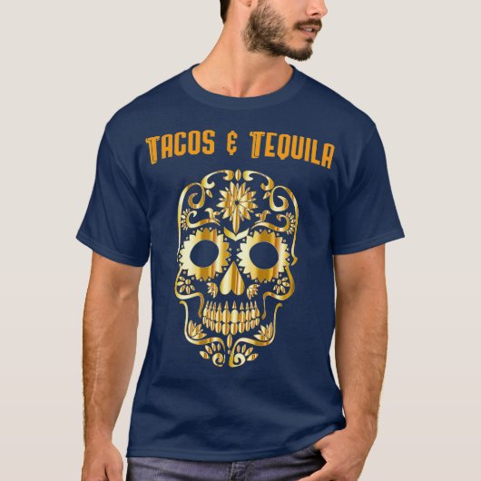 タコステキラチンコデマヨの死の日 Tシャツ (正面)