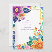 タコステキラティアラスラストフィエスタバチェロレッテ 招待状 (裏面)