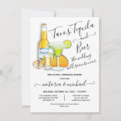 タコステキラ&ビールリハーサルディナーフィエスタインヴィット 招待状 (正面)