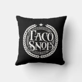 タコスヌブおもしろいタコ恋人 クッション (裏面)