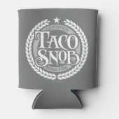 タコスヌブおもしろいタコ恋人 缶クーラー (正面)