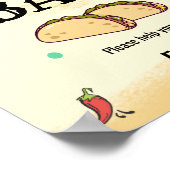 タコスバーポスター ポスター (角)