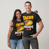 タコスモードONタコスラおもしろいバーTシャツコピー Tシャツ (ユニセックス)