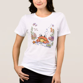 タコス大好きカニ トライブレンドTシャツ