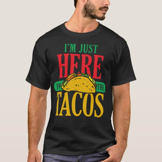 タコス好きの海賊シャツギフト Tシャツ (正面)