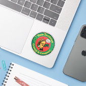 タコス愛好家＆ゲーマー "タコス戦術家クランチ征服" シール (ノートパソコンとiPhone)