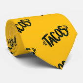 タコス文字オンザソックス ネクタイ (ロール)