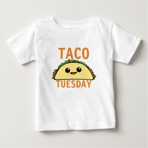タコス火曜日 ベビーTシャツ