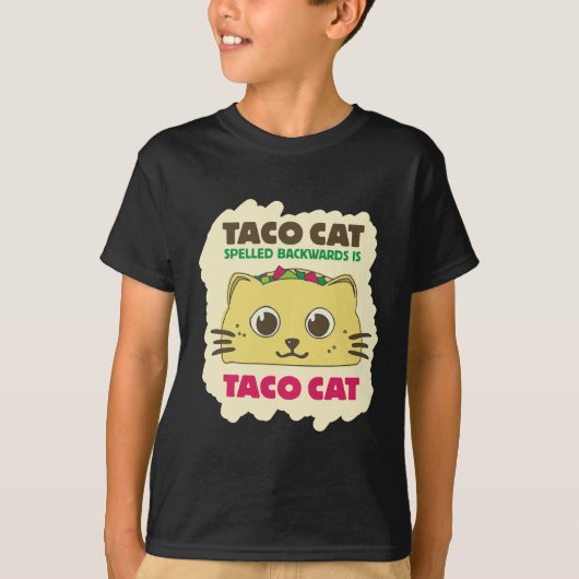 タコス猫 Tシャツ (正面)