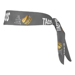 タコス祈りの言葉ヘッドバンド タイヘッドバンド