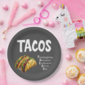 タコス祈りの言葉紙プレート ペーパープレート (パーティー)
