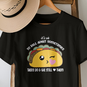 タコス秋アパートミームTシャツ Tシャツ