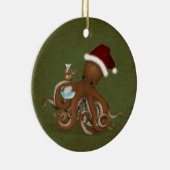 タコス科学者スチームパンク·刺激を受けたヴィンテージ セラミックオーナメント (右)