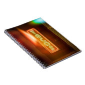 タコス記号タイポグラフィ画像タコアートワード文字Ar ノートブック (右側)