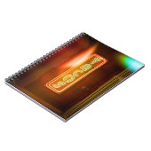 タコス記号タイポグラフィ画像タコアートワード文字Ar ノートブック (左側)