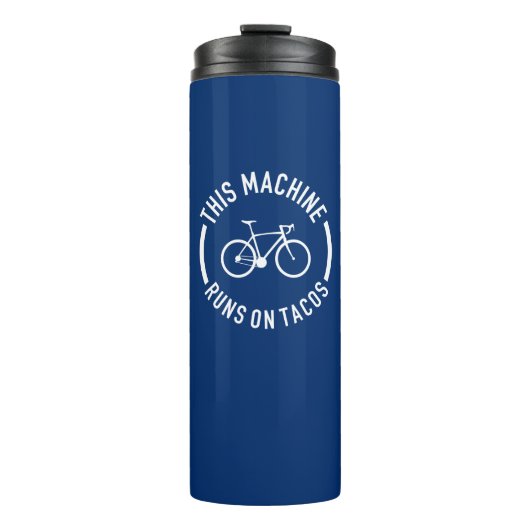 タコス走のマシン タンブラー (正面)